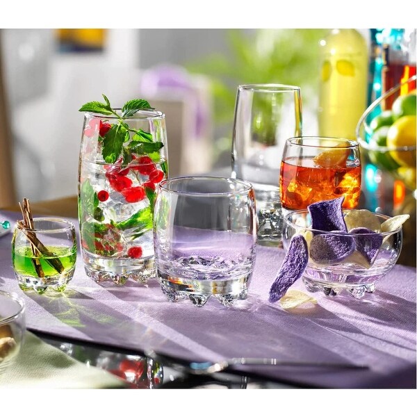 Bormioli Rocco Galassia 16 Piece Set of DrinkwareundefinedGlasses